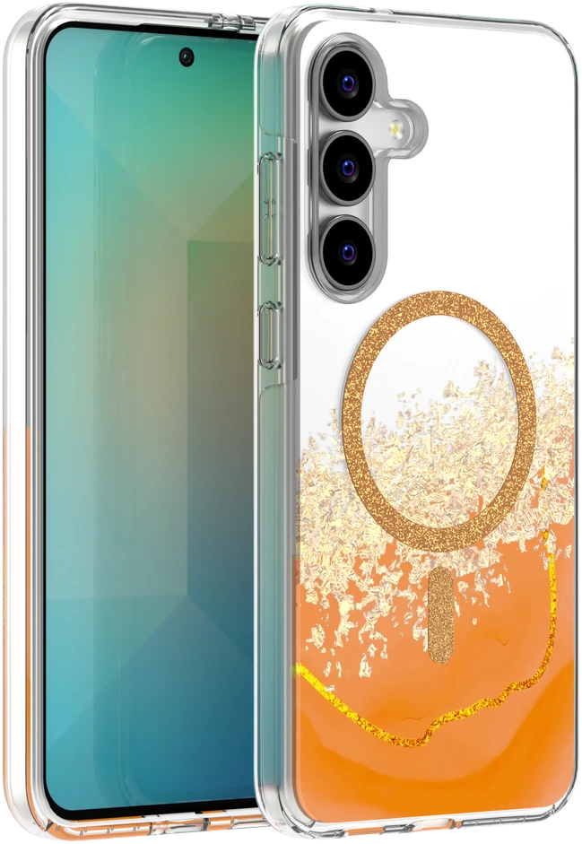 TFO Epoxy Mag dėklas, skirtas Samsung Galaxy S26 Plus, oranžinis