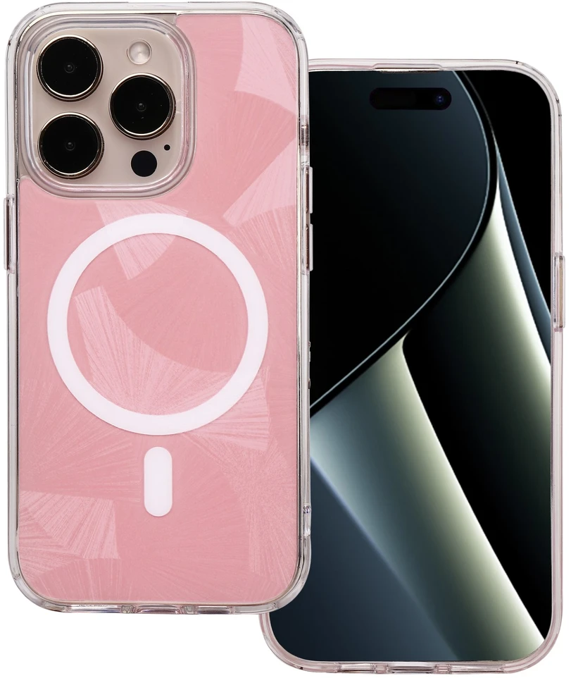 TFO Flash Mag dėklas iPhone 15 Pro 6,1" rožinis