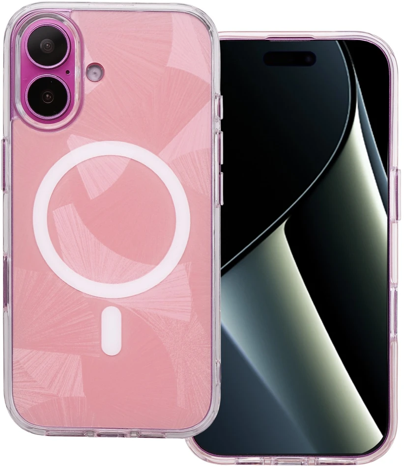 TFO Flash Mag dėklas iPhone 16 6,1" rožinis