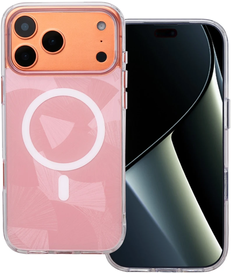 TFO Flash Mag dėklas, skirtas iPhone 17 Pro 6,3" rožinis