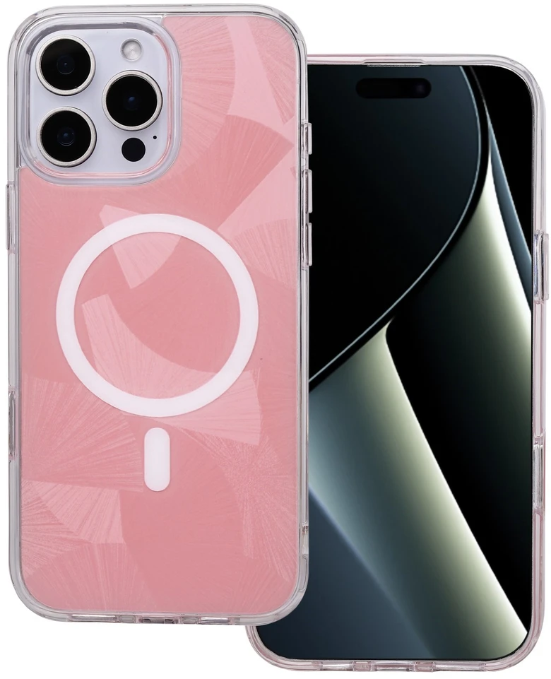 TFO „Flash Mag“ dėklas, skirtas „iPhone 16 Pro Max“ 6,9" rožinis