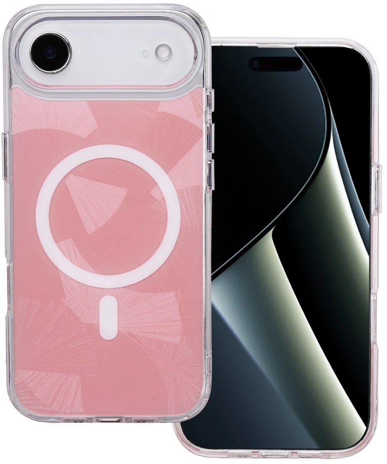 TFO „Flash Mag“ dėklas, skirtas „iPhone 17 Air“ 6,6", rožinis