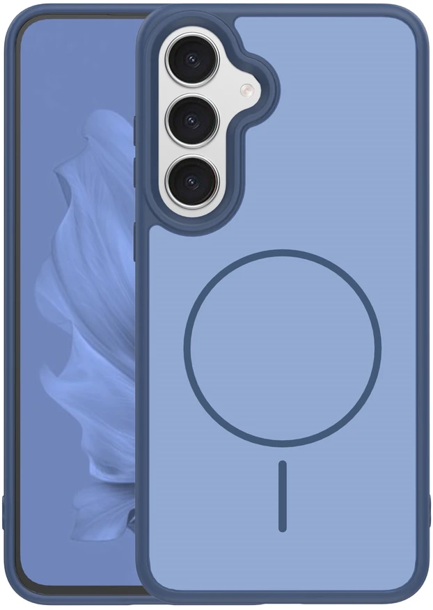 TFO Frame Thin Mag dėklas Samsung Galaxy S25 FE tamsiai mėlynas