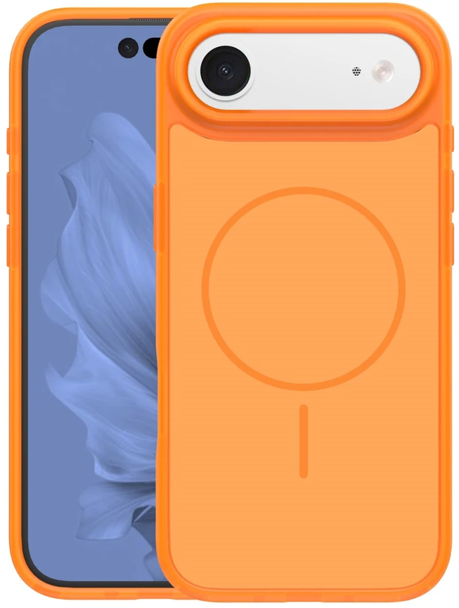 TFO Frame Thin Mag dėklas, skirtas iPhone 17 Air 6,6" oranžinis