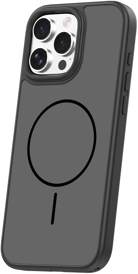 TFO Frame Thin Mag dėklas, skirtas iPhone 16 Pro Max 6,9" juodas
