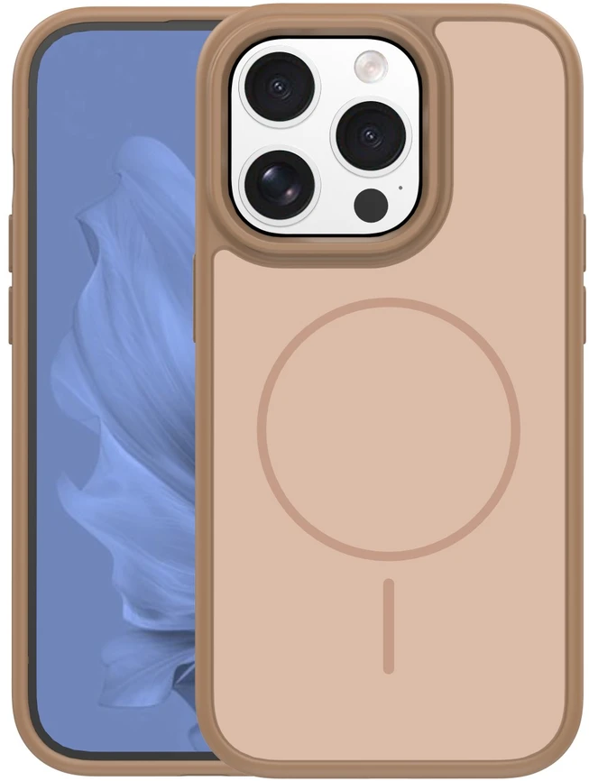 TFO Frame Thin Mag dėklas, skirtas iPhone 14 Pro 6,1", rudas