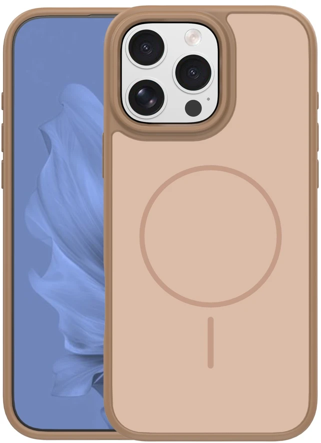 TFO Frame Thin Mag dėklas, skirtas iPhone 16 Pro 6,3" rudas