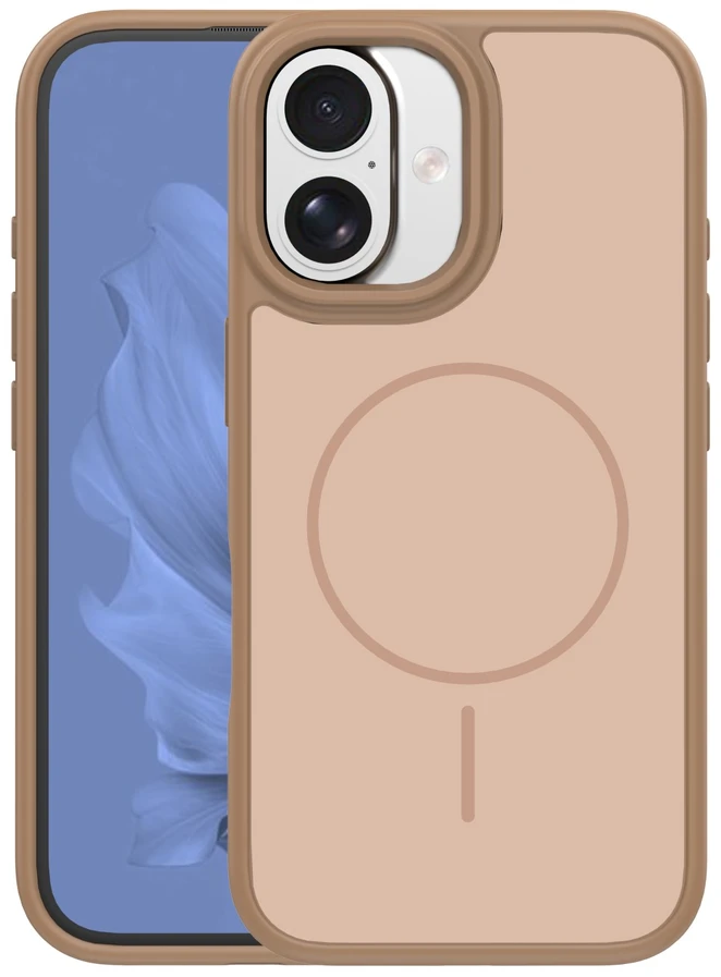 TFO Frame Thin Mag dėklas, skirtas iPhone 16 6,1" rudas