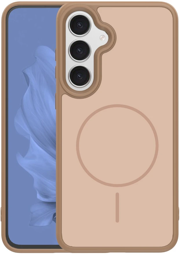 TFO Frame Thin Mag dėklas, skirtas Samsung Galaxy S26 Plus, rudas