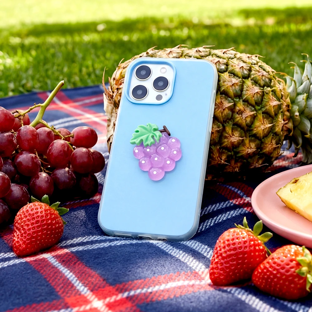 TFO „Fruit“ 2in1 dėklas, skirtas „Samsung Galaxy S25 FE“, mėlynas