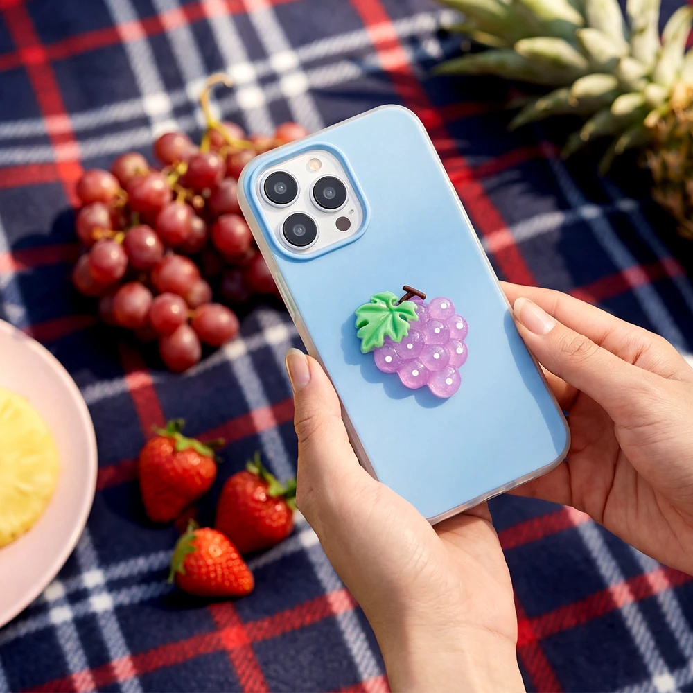 TFO „Fruit“ 2in1 dėklas, skirtas „Xiaomi Redmi Note 15 Pro 5G“ (EU), mėlynas