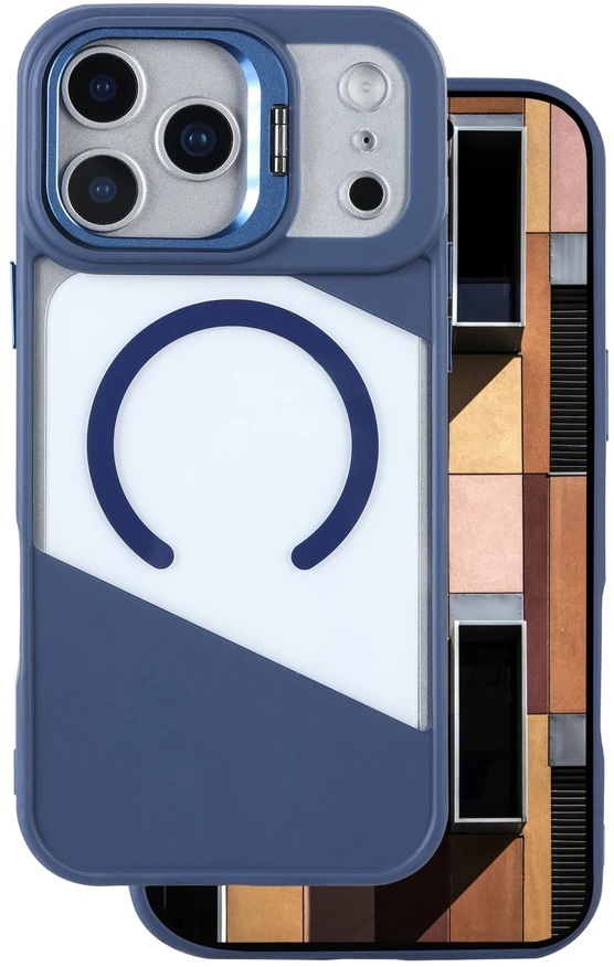 TFO Fusion Mag dėklas iPhone 17 Pro 6,3” mėlynas