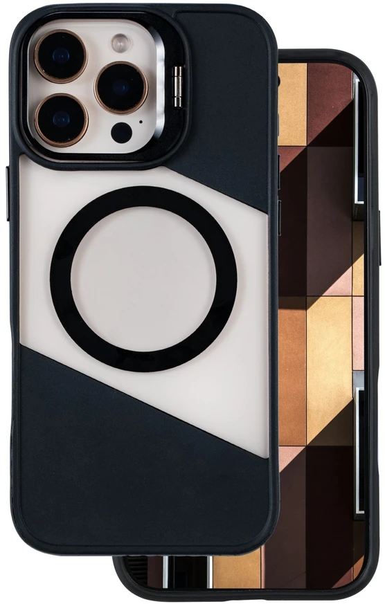 TFO Fusion Mag dėklas, skirtas iPhone 16 Pro 6,3" juodas
