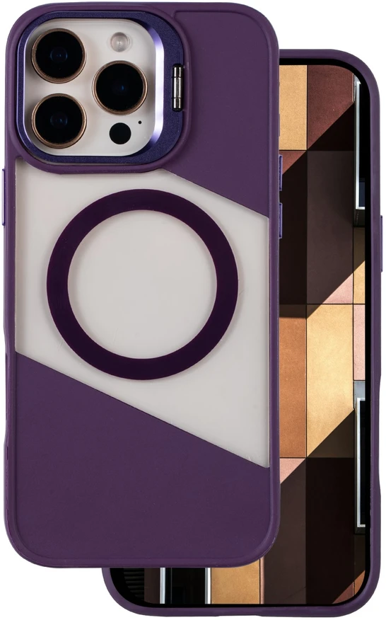 TFO Fusion Mag dėklas, skirtas iPhone 16 Pro 6,3" violetinis