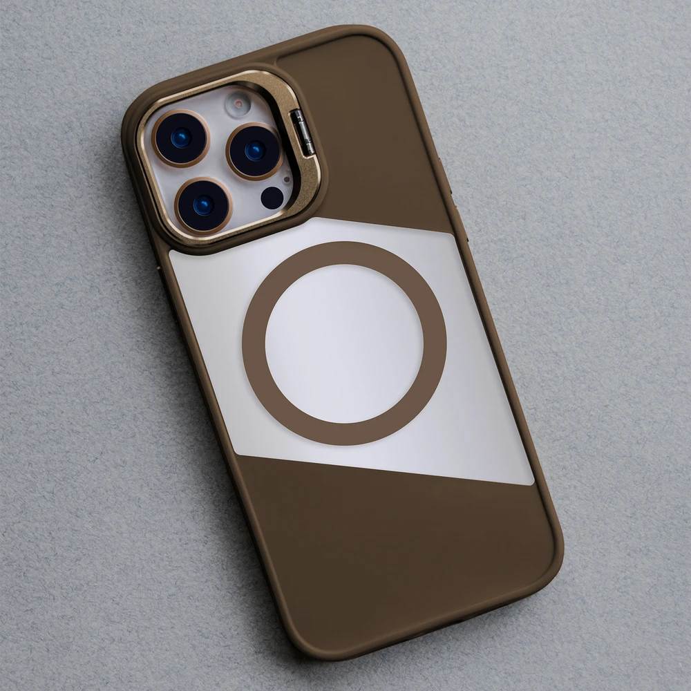 TFO Fusion Mag dėklas, skirtas iPhone 17 Air 6,6” rudas