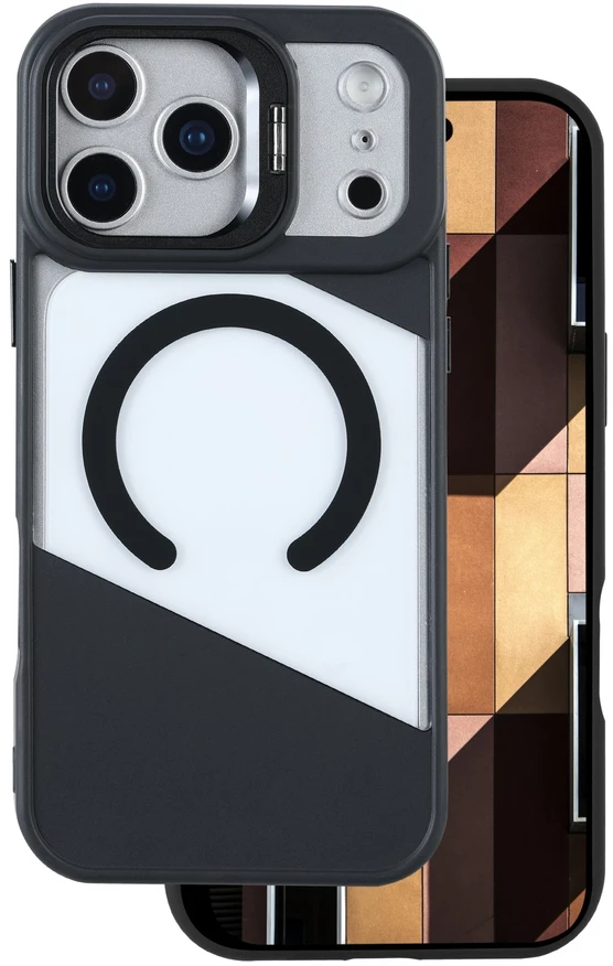 TFO Fusion Mag dėklas, skirtas iPhone 17 Pro 6,3” juodas
