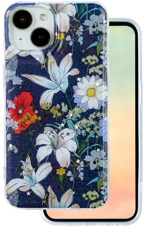 TFO Glow Glam dėklas iPhone 13 6,1" mėlynas