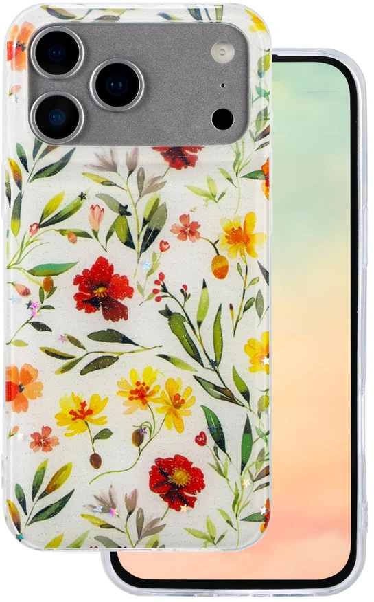 TFO Glow Glam dėklas iPhone 17 Pro 6,3" baltas