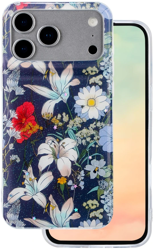TFO Glow Glam dėklas iPhone 17 Pro Max 6,9" mėlynas