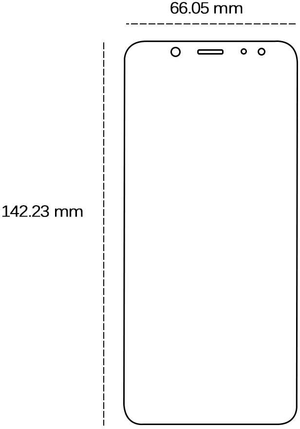 TFO Grūdintas stiklas 2,5D, skirtas Samsung Galaxy A6 2018