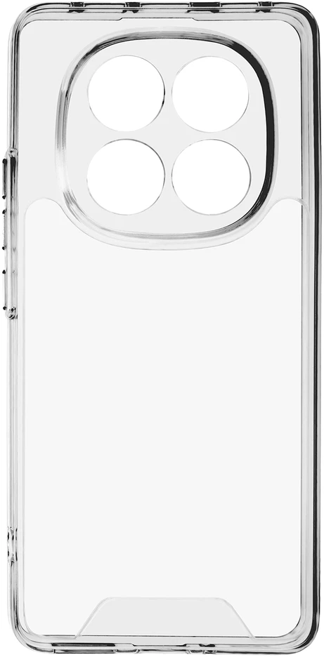 TFO Hybrid Crystal dėklas, skirtas Xiaomi Redmi Note 14 Pro 5G (Global), skaidrus