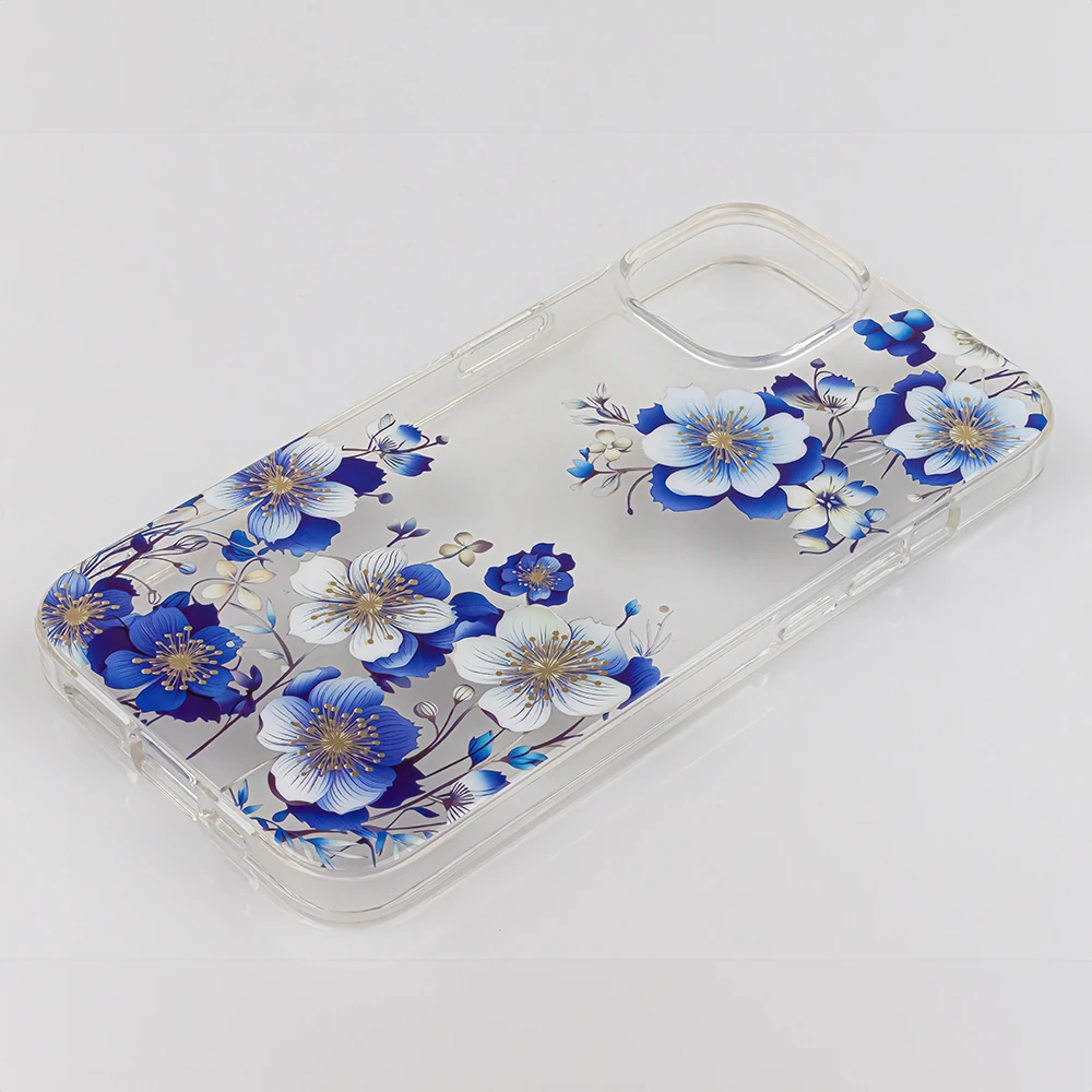 TFO IMD spaudos dėklas Samsung Galaxy S23 FE gėlių rašto