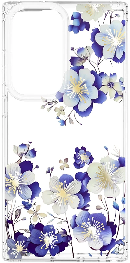 TFO IMD spaudos dėklas Samsung Galaxy S23 Ultra gėlių rašto