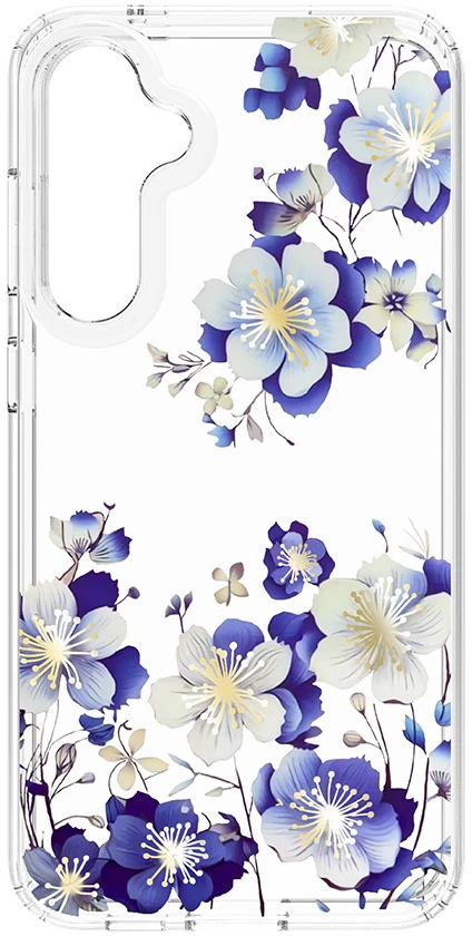 TFO IMD spaudos dėklas Samsung Galaxy S23 FE gėlių rašto