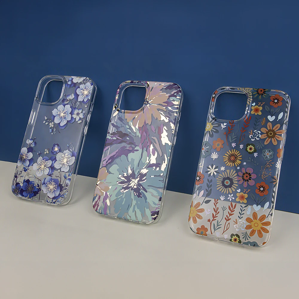 TFO IMD spaudos dėklas Samsung Galaxy S24 Plus gėlių rašto