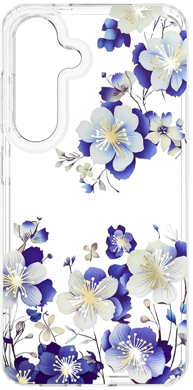 TFO IMD spaudos dėklas Samsung Galaxy S24 gėlių rašto