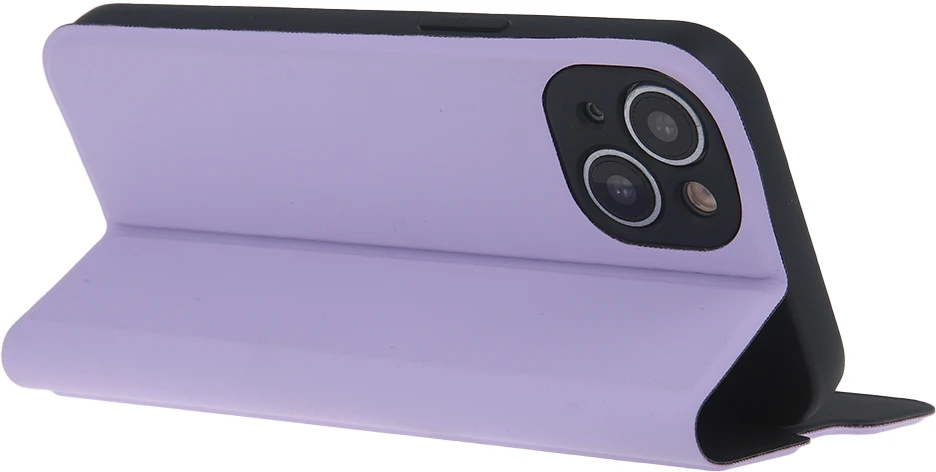 TFO Apsauginis minkštas dėklas knygutė iPhone 16 Plus 6,7, šviesiai violetinės spalvos