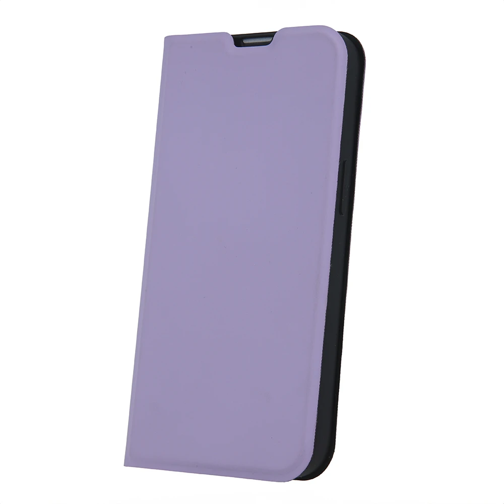 TFO Apsauginis minkštas dėklas knygutė iPhone 16 Plus 6,7, šviesiai violetinės spalvos