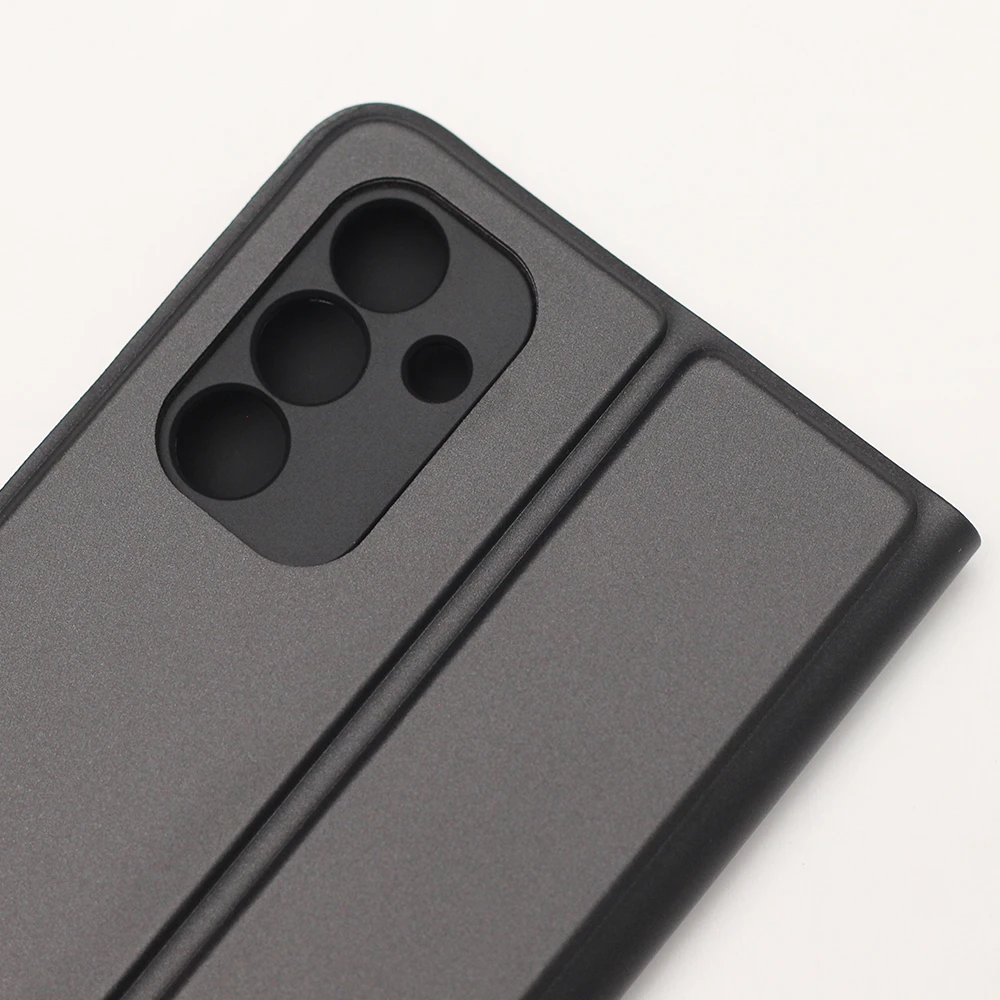Telforceone TFO Išmanus minkštas dėklas, skirtas iPhone 16e / 17e, juodas