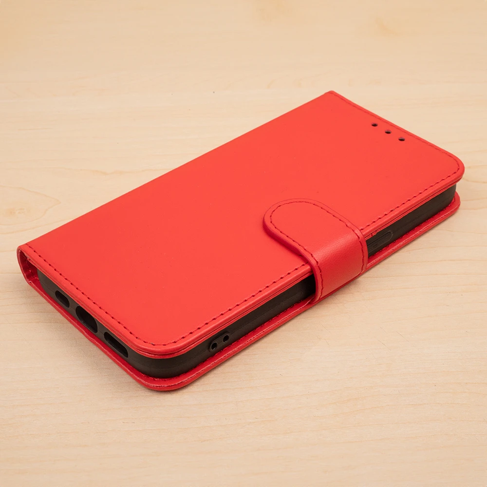 TFO Išmanusis „Classic“ dėklas, skirtas Xiaomi Redmi 14C 4G / 14C 5G / Redmi A4 / POCO C75, raudonas