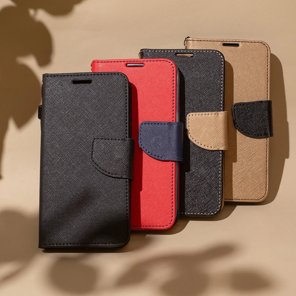 TFO Dėklas knygutė Smart Fancy, skirtas iPhone 16 Pro Max 6,9, juodas auksinis
