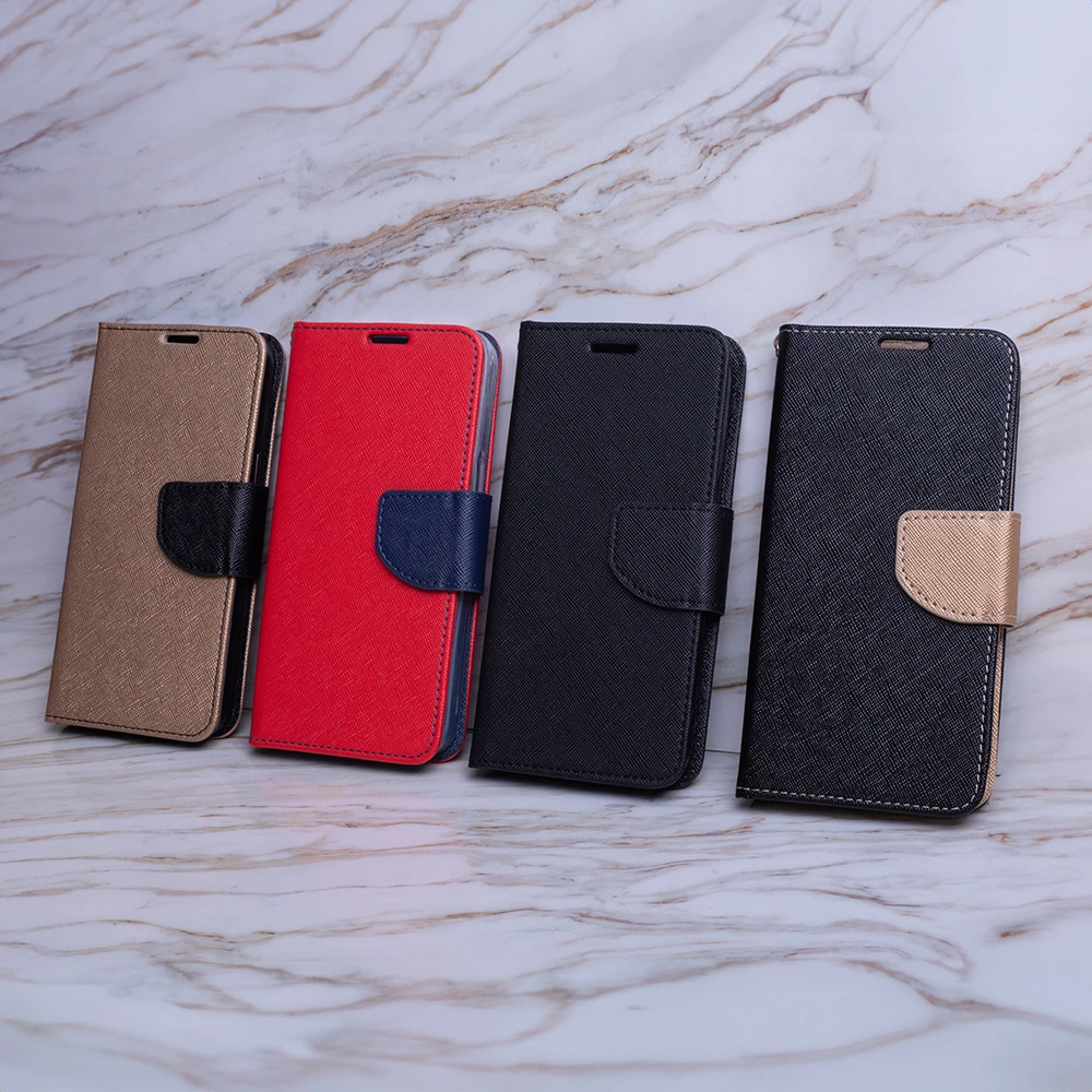 TFO Dėklas knygutė Smart Fancy, skirtas iPhone 16 Pro Max 6,9, juodas auksinis