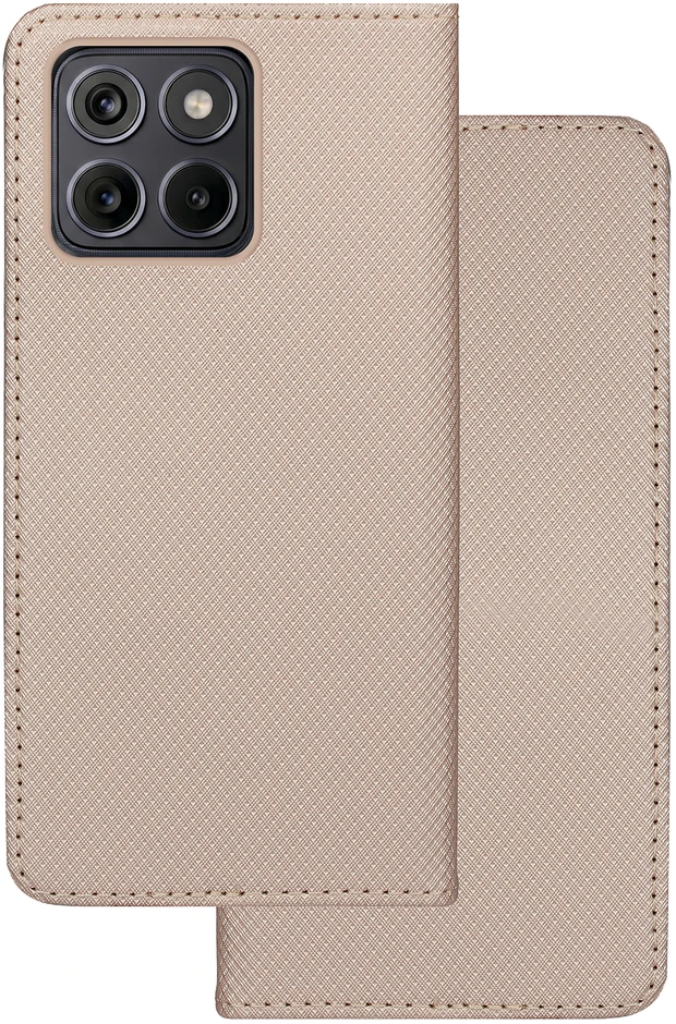 TFO Išmanusis magnetinis dėklas Motorola Edge 70 Fusion, auksinės spalvos