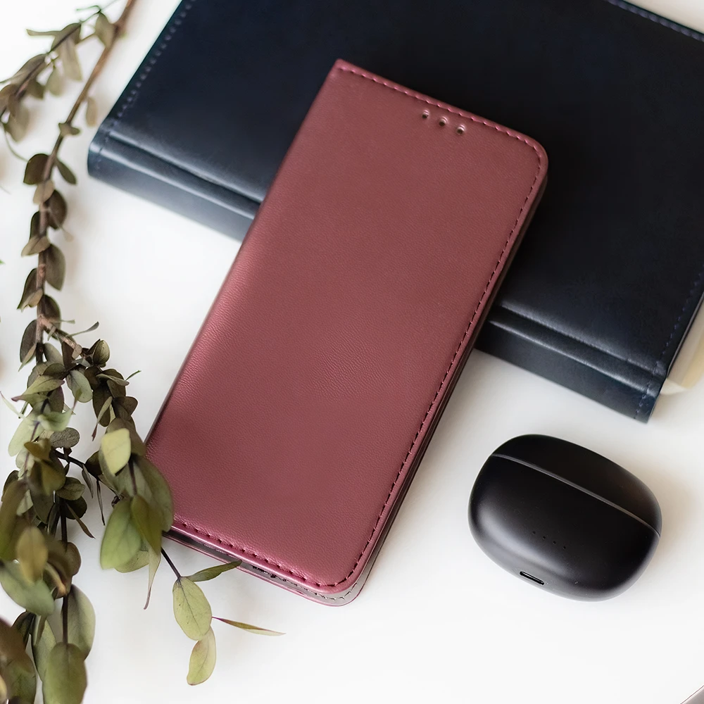TFO Išmanusis magnetinis dėklas, skirtas Xiaomi 17T, bordo spalvos