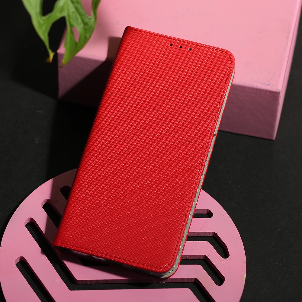 TFO Išmanusis magnetinis dėklas, skirtas Xiaomi Redmi A7 Pro, raudonas
