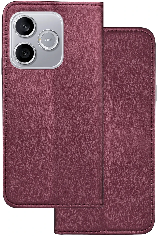 TFO Išmanusis magnetinis dėklas, skirtas Honor 600 Lite, bordo spalvos