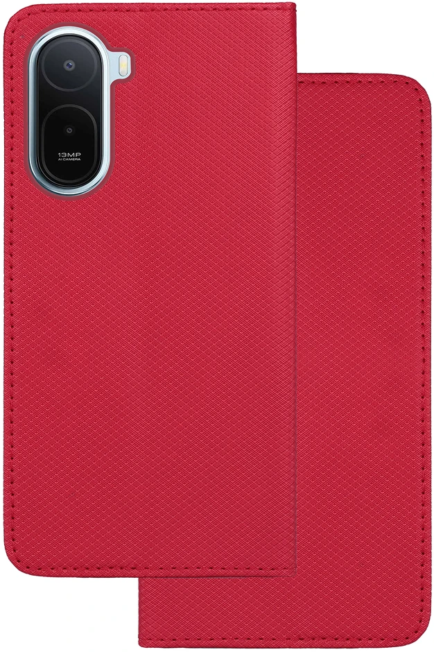 TFO Išmanusis magnetinis dėklas, skirtas Xiaomi Redmi A7 Pro, raudonas
