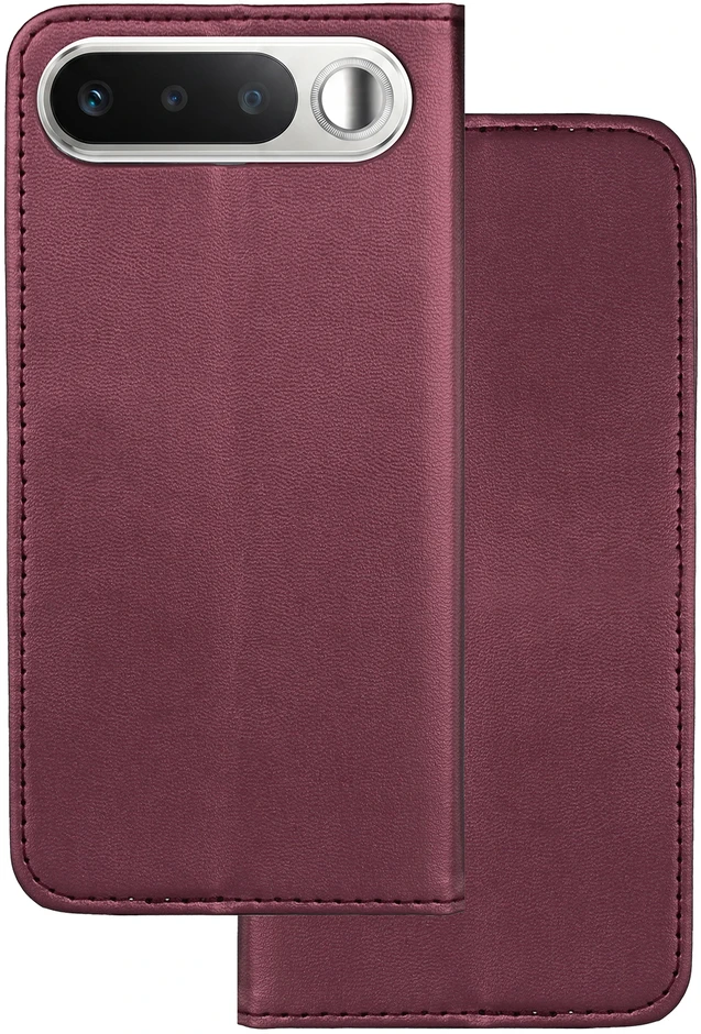 Išmanusis magnetinis dėklas, skirtas Realme 16 5G, bordo spalvos