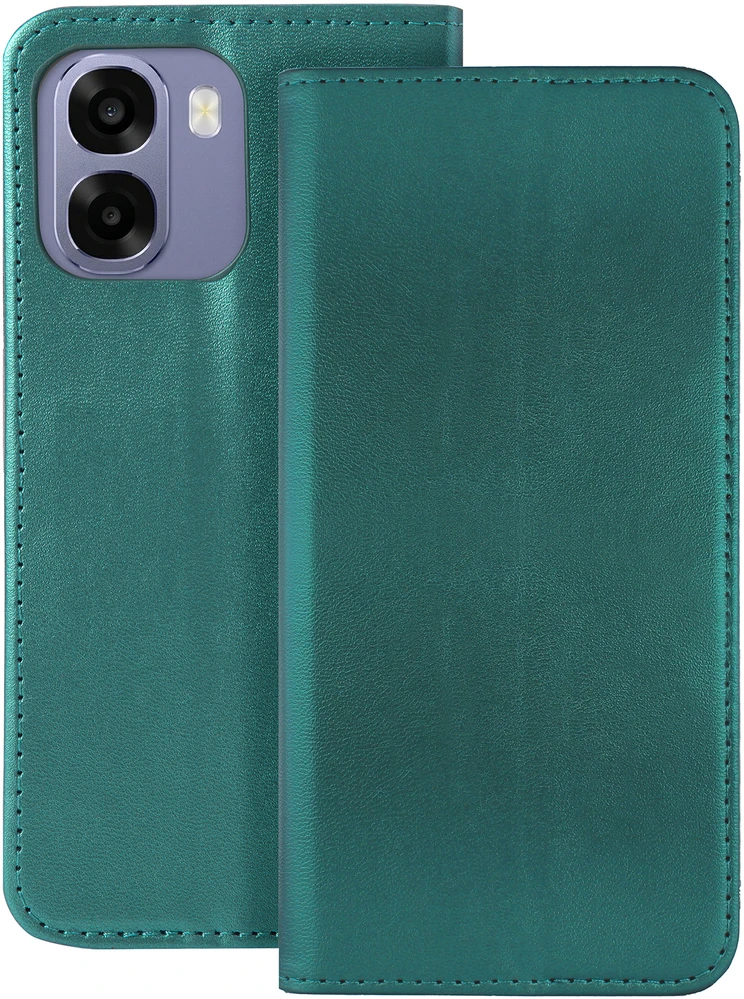 TFO Išmanusis magnetinis dėklas, skirtas Oppo A6 4G / A6 5G / A6X 4G / A6X 5G / A6S 4G / A6S 5G Global tamsiai žalias