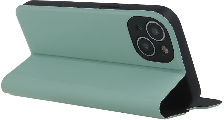 TFO Apsauginis minkštas dėklas knygutė iPhone 16 Plus 6,7 šviesiai žalias