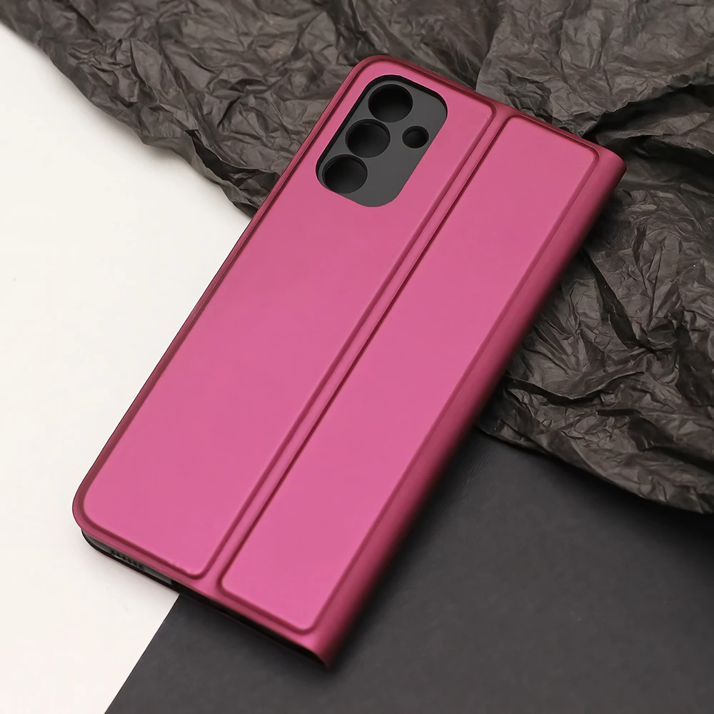 Telforceone TFO Išmanusis minkštas dėklas Samsung Galaxy A06 5G, bordo spalvos