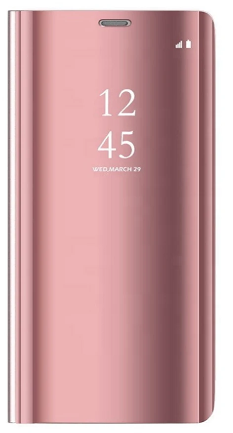 TFO Išmanusis „Smart Clear View“ dėklas, skirtas Samsung Galaxy S23 FE, rožinės spalvos