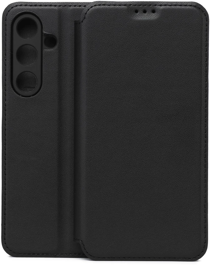 Telforceone TFO Išmanusis „Smart Touch“ dėklas, skirtas Samsung Galaxy S25, juodas