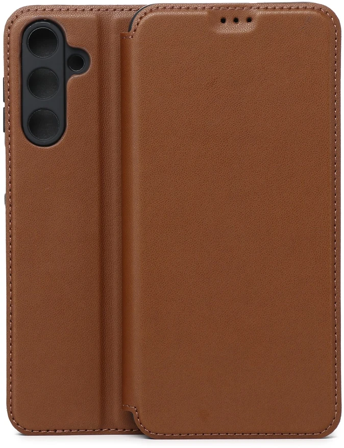 Telforceone TFO Išmanusis „Smart Touch“ dėklas, skirtas Samsung Galaxy A16 4G / A16 5G, rudas