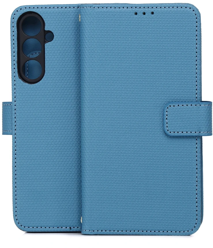 TFO Išmanusis „Triangle“ dėklas, skirtas Samsung Galaxy A16 4G / A16 5G / M16 5G, juodas, mėlynas
