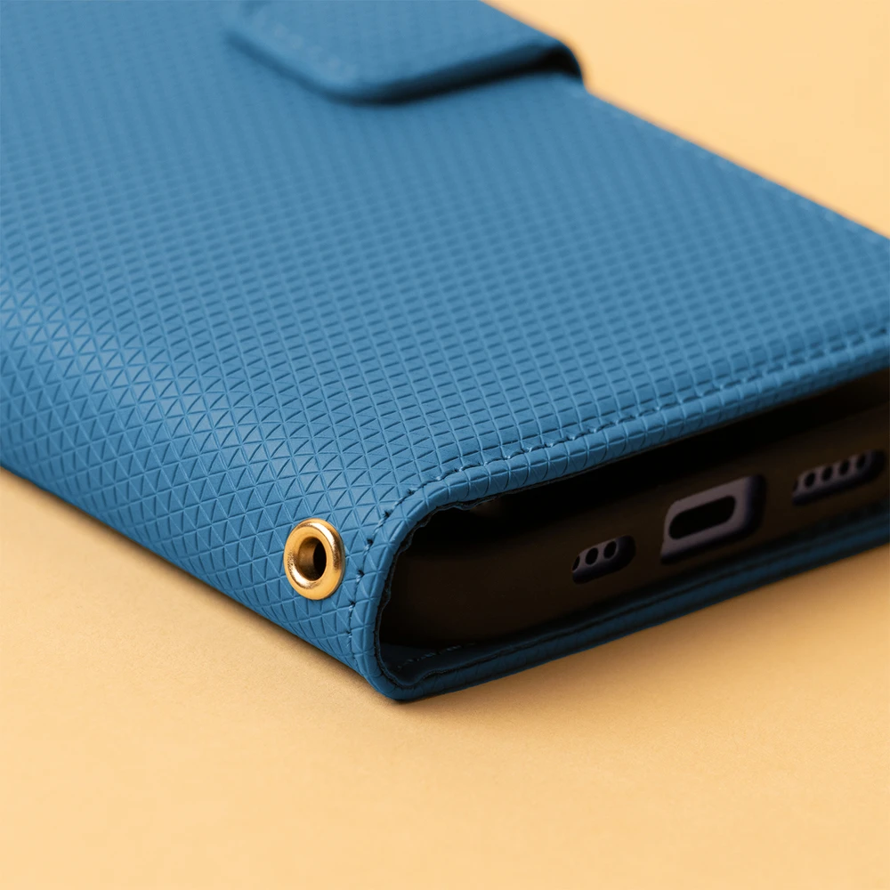 TFO Išmanusis „Triangle“ dėklas, skirtas Xiaomi Redmi Note 14 Pro Plus 5G (Global), mėlynas
